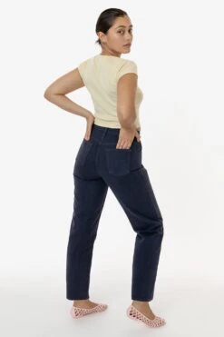 RBDW01GD - Garment Dye Women's Relaxed Fit Bull Denim Jean (New Colors) -Tops Zone RBDW01 LEAD 1S