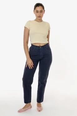 RBDW01GD - Garment Dye Women's Relaxed Fit Bull Denim Jean (New Colors) -Tops Zone RBDW01 LEAD 2S