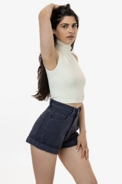 RBDW05GD - Bull Denim Garment Dye Cuff Short (New Colors) -Tops Zone RBDW05 LEADF bcba7f9a c24e 4501 949b ffbd50cde73d