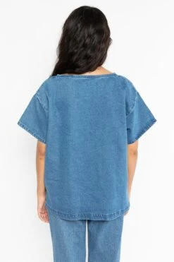 RDNT340 - The Denim T-Shirt -Tops Zone RDNT340 5