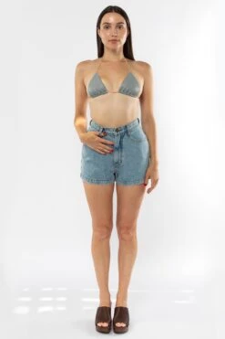 RDNW04 - Denim Loose Short -Tops Zone RDNW04 MediumWash5