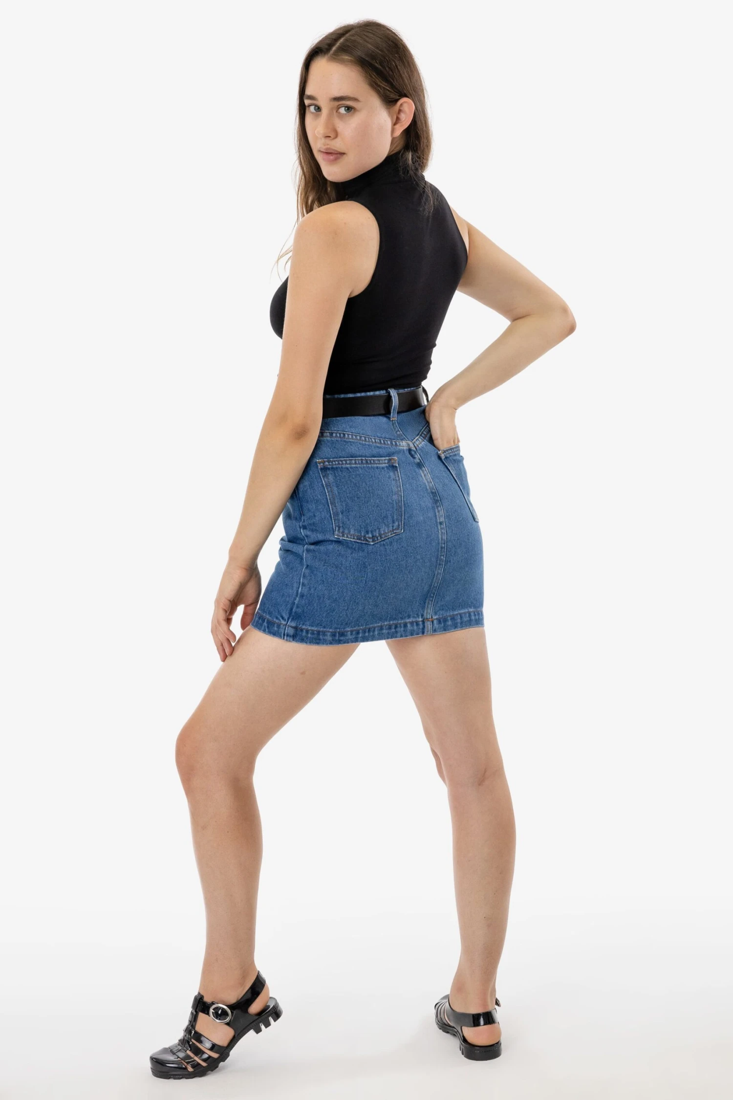 RDNW33 - Denim Mini Skirt 15 RDNW33 - Denim Mini Skirt - Image 15