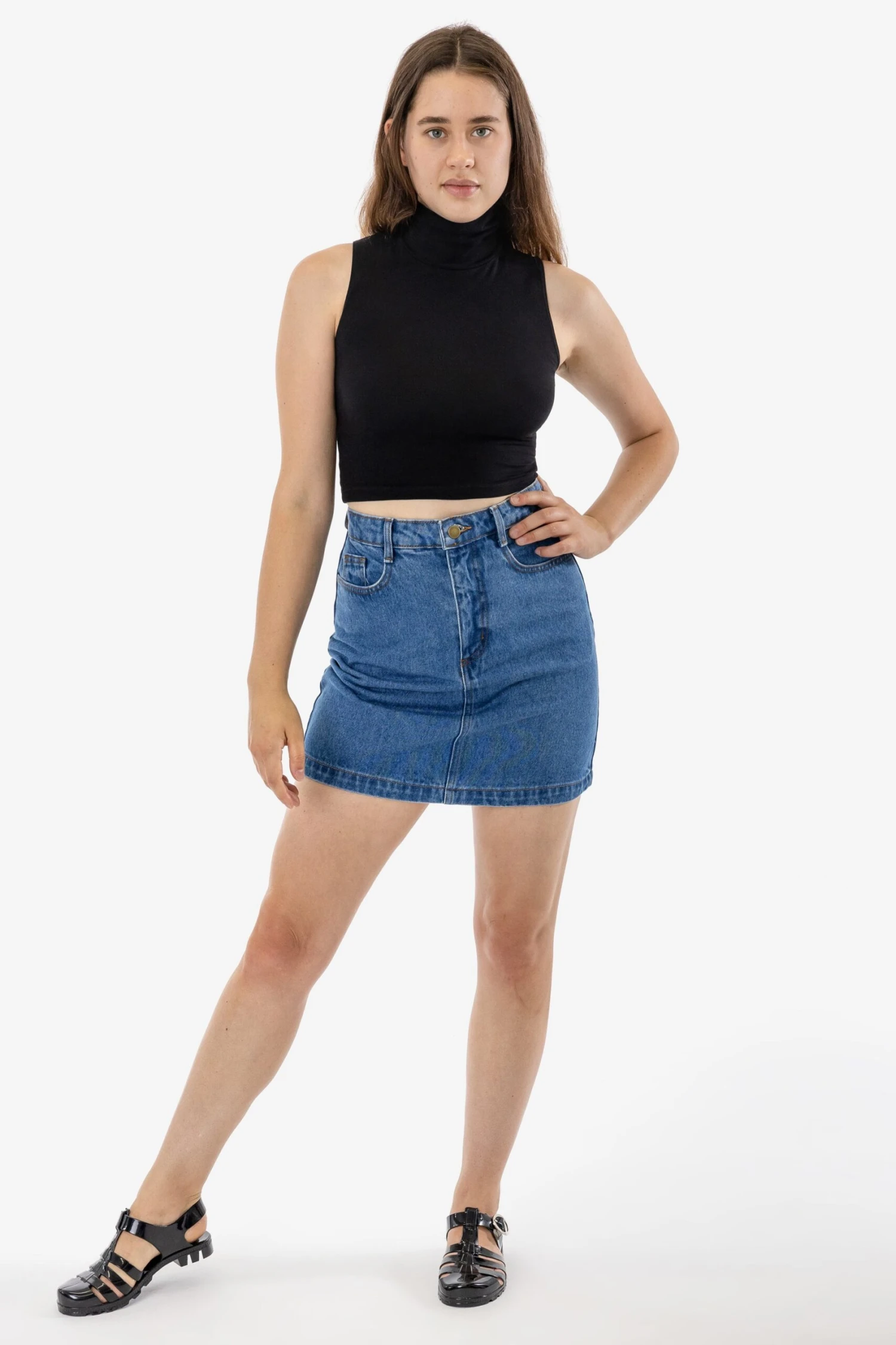 RDNW33 - Denim Mini Skirt 16 RDNW33 - Denim Mini Skirt - Image 16