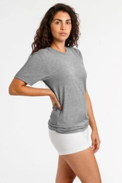 TR01 Unisex - Tri-Blend Crew Neck T-Shirt -Tops Zone RETAIL CROP GUIDE 0002 TR01 AthleticBlue Dani 17 09 27 004 1