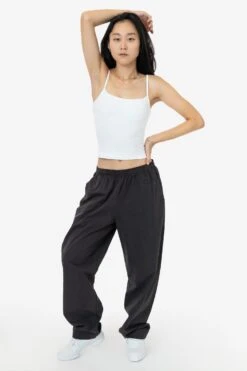 RJC405GD Unisex - Cotton Poplin Wide Leg Pant -Tops Zone RJC405GD JENN BLACK 1k
