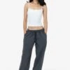 RJC405GD Unisex - Cotton Poplin Wide Leg Pant