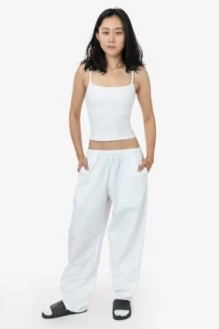 RJC405GD Unisex - Cotton Poplin Wide Leg Pant -Tops Zone RJC405GD JENN WHITE 1k