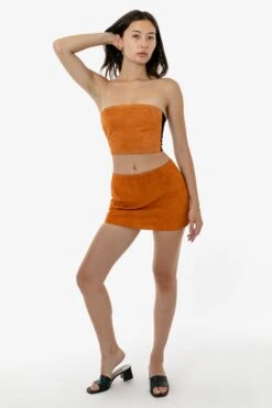 RLH739 - Suede Micro Mini Skort 23 RLH739 - Suede Micro Mini Skort -Tops Zone RLH739 F 8S