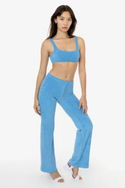 RLT3000 - Loop Terry Flared Pant -Tops Zone RLT3000 BABYBLUE 2