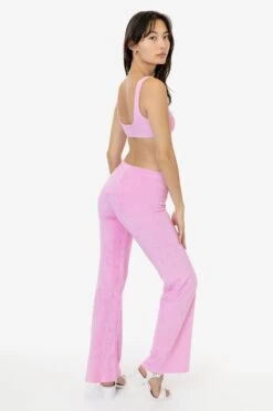 RLT3000 - Loop Terry Flared Pant -Tops Zone RLT3000 BABYPINK 3
