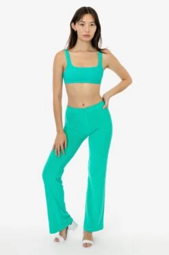 RLT3000 - Loop Terry Flared Pant -Tops Zone RLT3000 POOLGREEN 33