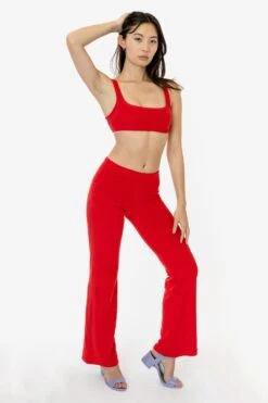 RLT3000 - Loop Terry Flared Pant -Tops Zone RLT3000 RED 2