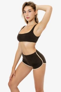 RLT3005 - Loop Terry Squareneck Bra Top 22 RLT3005 - Loop Terry Squareneck Bra Top -Tops Zone RLT3001 GRACIE BROWNALMOND 2 dfdad994 f9c5 4f89 ade9 72ed9906b155