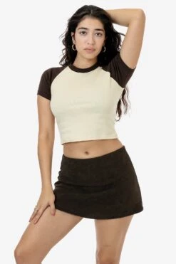 RLT384 - Loop Terry Mini Skort -Tops Zone RLT384 BRITTANY 2