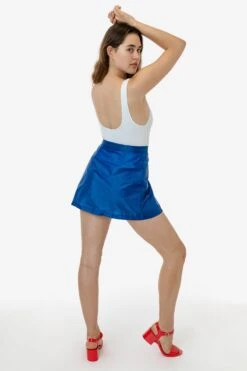 RNF300 - Nylon Wrap Skirt -Tops Zone RNF300 ROYAL 4