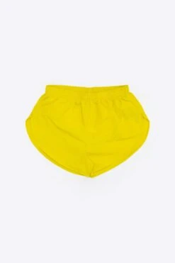 RNF304 - Nylon Taffeta Shorts -Tops Zone RNF3044 HOTEYELLOW