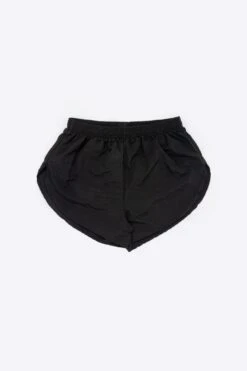 RNF304 - Nylon Taffeta Shorts -Tops Zone RNF3048 BLACK