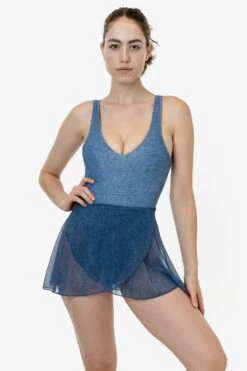 RNS300P - Printed Micro Mesh Wrap Skirt 11 RNS300P - Printed Micro Mesh Wrap Skirt -Tops Zone RNS300P 3 1