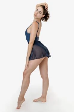 RNS300P - Printed Micro Mesh Wrap Skirt 12 RNS300P - Printed Micro Mesh Wrap Skirt -Tops Zone RNS300P 5 1