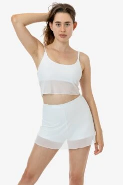 RNS780 - Micro Mesh Skort -Tops Zone RNS778 RNS780 WHITE 2 6a7a59d7 a407 4045 91c3 1c4b2819e491