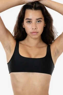 RNT3005 - Square Neck Bikini Top -Tops Zone RNT3005 BLACKS