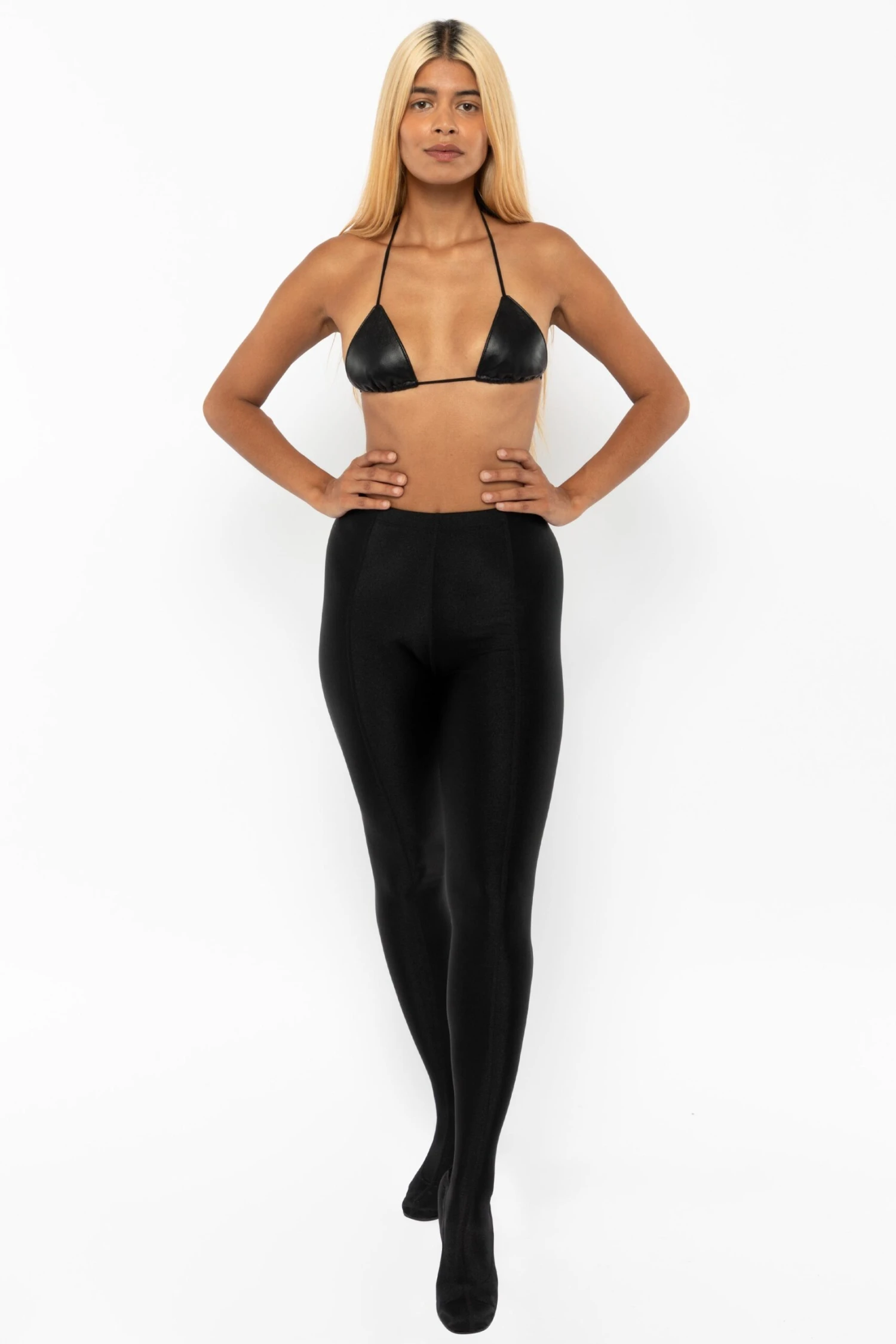 RNTSHOE01 - Nylon Tricot Heeled Leggings 13 RNTSHOE01 - Nylon Tricot Heeled Leggings - Image 13