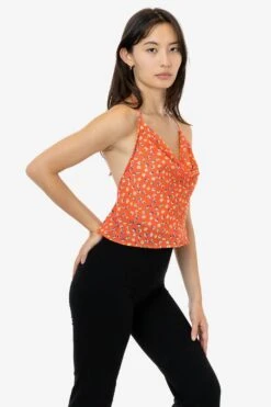 RPCH381 - Cowl Neck Halter Top -Tops Zone RPCH381 2 1
