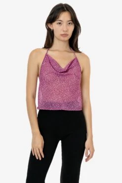 RPCH381 - Cowl Neck Halter Top -Tops Zone RPCH381 6 1