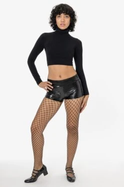 RSV330 - Stretch Vinyl Mini Shorts -Tops Zone RSV330 3XX