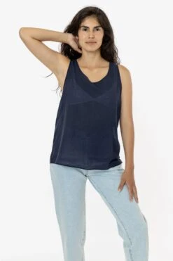 RVL01GD - Voile Tank -Tops Zone RVL01 navy