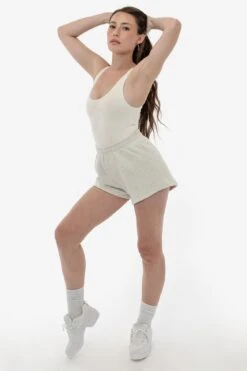 SF314 - 12oz. Fleece Short Shorts -Tops Zone SF314 2 FBs