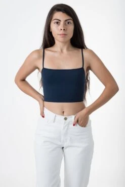 8396 - Spaghetti Crop Top -Tops Zone THALIA MNVY