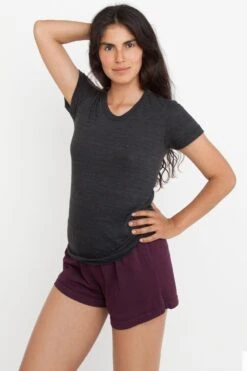 TR3001 - Short Sleeve Tri-Blend T-Shirt -Tops Zone TR3001 triblack