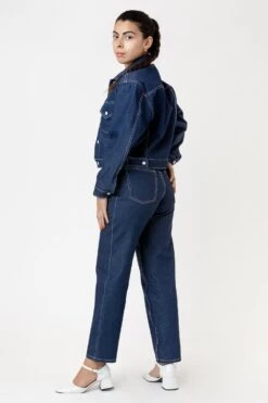 RDNW01 - Raw Indigo Women's Relaxed Fit Jeans -Tops Zone Thalia 1