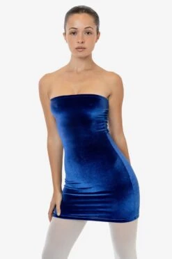 VVT3693 - Velvet Tube Mini Dress 19 VVT3693 - Velvet Tube Mini Dress -Tops Zone VVT3693 ROYAL1f