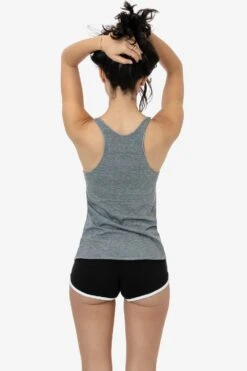 TR3008 - Tri-Blend Racerback Tank -Tops Zone athleticgrey 2 s