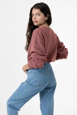 MWT07GD Unisex - Long Sleeve Garment Dye French Terry Pullover 16 MWT07GD Unisex - Long Sleeve Garment Dye French Terry Pullover -Tops Zone bianca oldrose shift