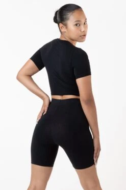 8382GD - Garment Dye Bike Shorts -Tops Zone black2 2eb597cd b184 4be2 a3ab 2444eafcc6be