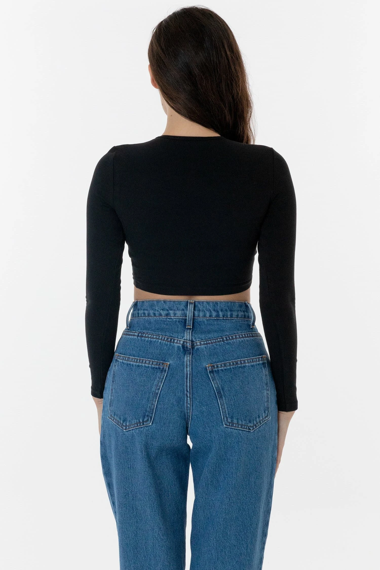 83079GD - Garment Dye Long Sleeve Crop Top 10 83079GD - Garment Dye Long Sleeve Crop Top - Image 10