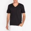 24056 Mix - Fine Jersey V-Neck T-Shirt