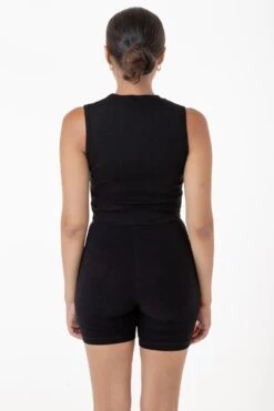 4365 - Baby Rib Sleeveless Crew Neck 12 4365 - Baby Rib Sleeveless Crew Neck -Tops Zone black stephanie13