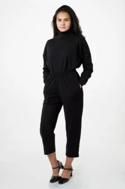 1215GD - Heavy Jersey Garment Dye Casual Pants -Tops Zone blk1zzF