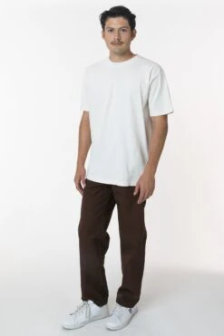 RTWL01 - Twill Work Pants Brown -Tops Zone brown2 ffd10528 c580 4bb9 ab52 5ba95575710d