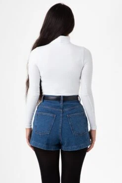 RDNW04 - Denim Loose Short -Tops Zone dk4x