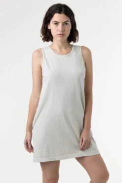 1840GD - Garment Dye Tank Dress 23 1840GD - Garment Dye Tank Dress -Tops Zone dress cement