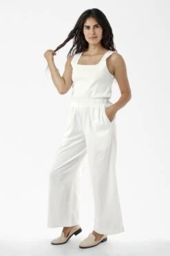 RCT308 - Cotton Twill Wide Pants -Tops Zone final1