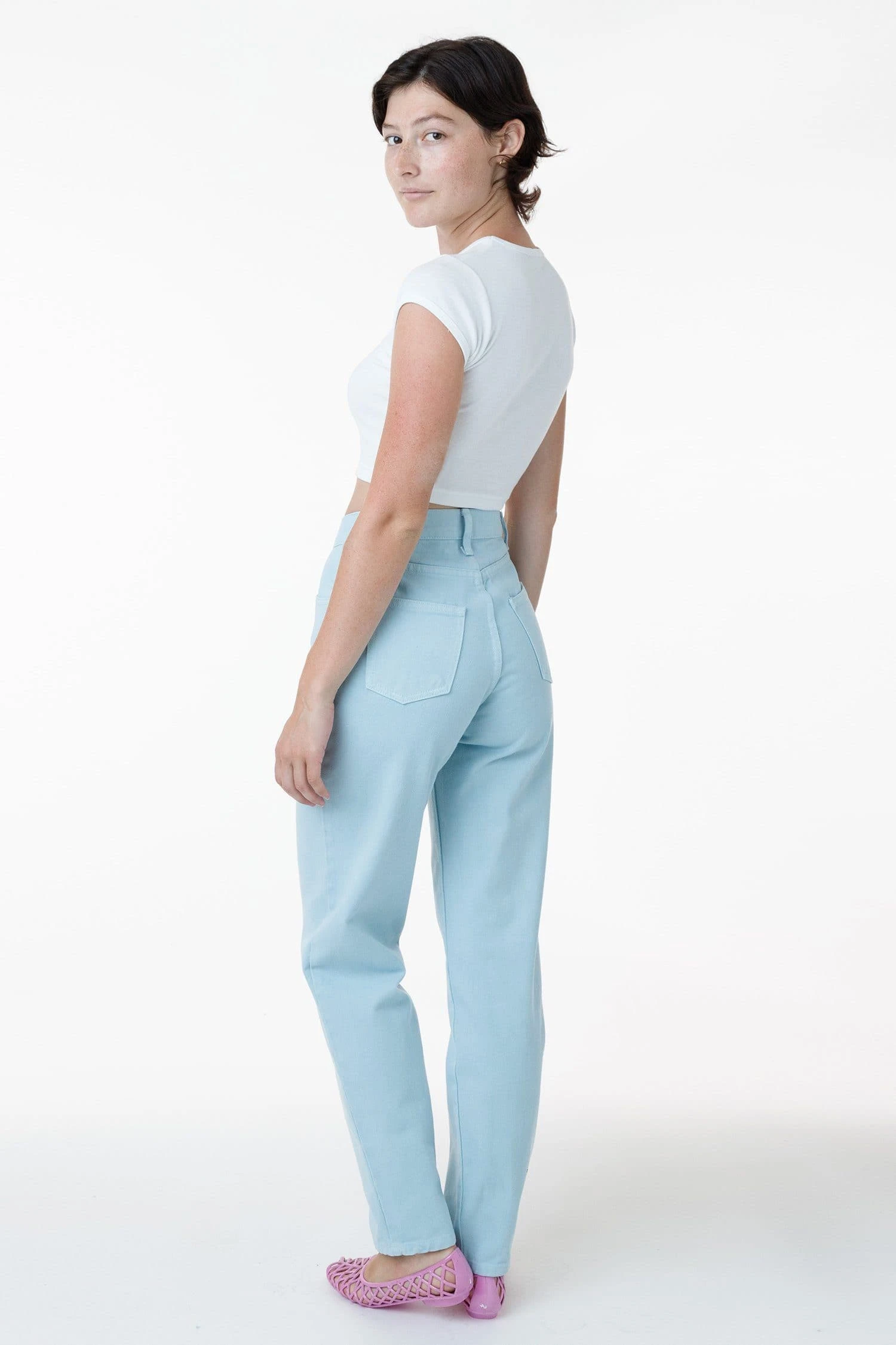 RBDW01GD - Garment Dye Women's Relaxed Fit Bull Denim Jean (Limited Edition) 5 RBDW01GD - Garment Dye Women's Relaxed Fit Bull Denim Jean (Limited Edition) - Image 5