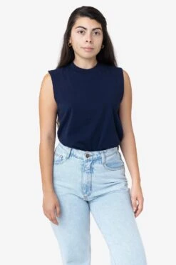 2865GD - Women's Garment Dye Muscle Tank -Tops Zone image 4