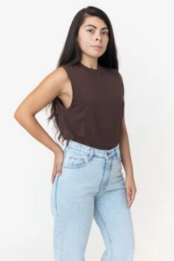 2865GD - Women's Garment Dye Muscle Tank -Tops Zone image 5