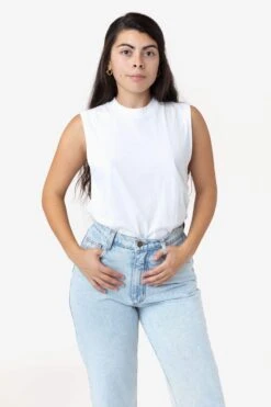 2865GD - Women's Garment Dye Muscle Tank -Tops Zone image 6